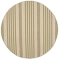 thumbnail image 1 of Safavieh Courtyard Beige Indoor Outdoor Rug - Round 5', 1 of 4