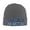 Deep Heather, variant on Navy Blue Digital Camouflage Winter Beanie Hats for Men Women Warm Cozy Knitted Cuffed Skull Cap Black