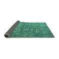 thumbnail image 2 of Ahgly Company Indoor Rectangle Persian Turquoise Blue Traditional Area Rugs, 2' x 3', 2 of 4