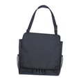 thumbnail image 4 of Bolsa de hombro para almacenamiento del asiento trasero del coche, organizador para el asiento del coche, para el coche, camión, autocaravana Negro con línea negra, 4 of 9