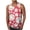 Red, variant on TopLLC Men's Tank Tops Casual Sleeveless T-Shirts New Men's Baseball 3d Printing Tank Top Casual Sports Sleeveless T-shirt Tank Top/shirt Blouses Summer Clothes