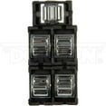 thumbnail image 3 of Dorman 901-300 Front Driver Side Door Window Switch for Select Ford / Lincoln / Mercury Models, Black Fits select: 1980-1986 FORD LTD, 1987-1991 FORD CROWN VICTORIA, 3 of 4