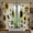 Retro Sunflower, variant on Farmhouse Black White Kitchen Valance for Windows Rustic Country Wooden Cute Spoon and Fork Short Kitchen Curtains Window Treatment Drapes Topper Curtains for Dining Room (54x18 Inch)