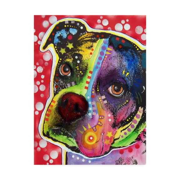 Trademark Fine Art 'The Young Boxer' Canvas Art by Dean Russo