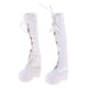 thumbnail image 2 of Botas de Moda Zulema Blancas con Cordones para Muñecas BJD 1/3 Botas de muñeca BJD, 2 of 7