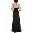 thumbnail image 2 of Badgley Mischka womens  Sequin Combo Gown, 2, Black, 2 of 3