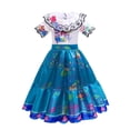thumbnail image 1 of Cartoon Encanto Disney Princess Girl Dress Isabela Mirabel Charm Costume Cosplay Dolores Pepa Birthday Party Children Dresses4T(Tag 120) Gao Jinjia LED, 1 of 2