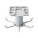 thumbnail image 1 of Juego de 2 soportes para utensilios de cocina giratorios de 360°, gancho para gabinete, soporte para utensilios de cocina, sin orificio de perforación, gancho de almacenamiento, estante organizador de, 1 of 4