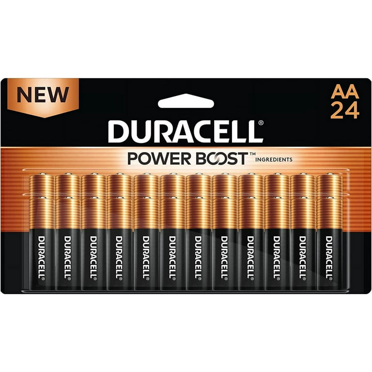 Batteries (MN1500BKD) Duracell 2768001 Alkaline Coppertop AA 24/Pack