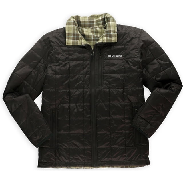 Chaqueta Cortavientos Columbia Half Life Reversible II marrón pequeña