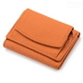 thumbnail image 1 of Cartera pequeña de cuero Laklulu, monedero RFID, 1 of 5