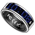 thumbnail image 1 of Smart Ring Yihou con monitor de frecuencia cardíaca y monitor de sueño IP68, 1 of 7