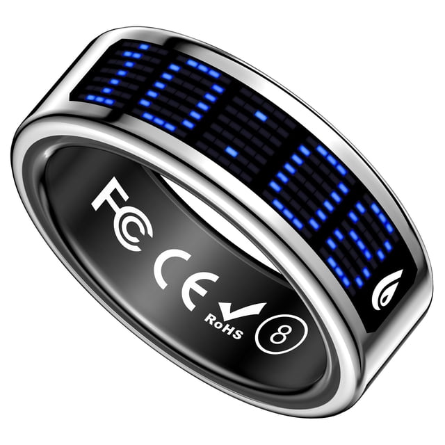 Smart Ring Yihou con monitor de frecuencia cardíaca y monitor de sueño IP68