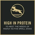 thumbnail image 4 of Purina Pro Plan Small Breed Dog Food, Shredded Blend Beef and Rice Formula with Guaranteed Live Probiotics, 18 lb Bag, 4 of 13