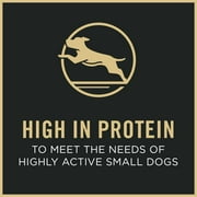 Purina Pro Plan تركيبة طعام الكلاب الجافة من السلالات الصغيرة والدجاج والأرز مع البروبيوتيك الحي