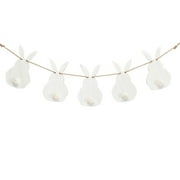 Easter White Bunnies Garland Wall Hanging