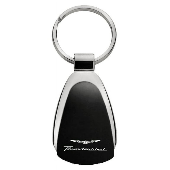 Au-TOMOTIVE GOLD Thunderbird Black Teardrop Key Fob