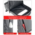 thumbnail image 3 of Backpack Three Piece Set, Large Capacity USB Student Backpack, Suitable for School and Outdoor Travel, Computer Bag for Men And Women with Large Capacity - Gray, 3 of 5