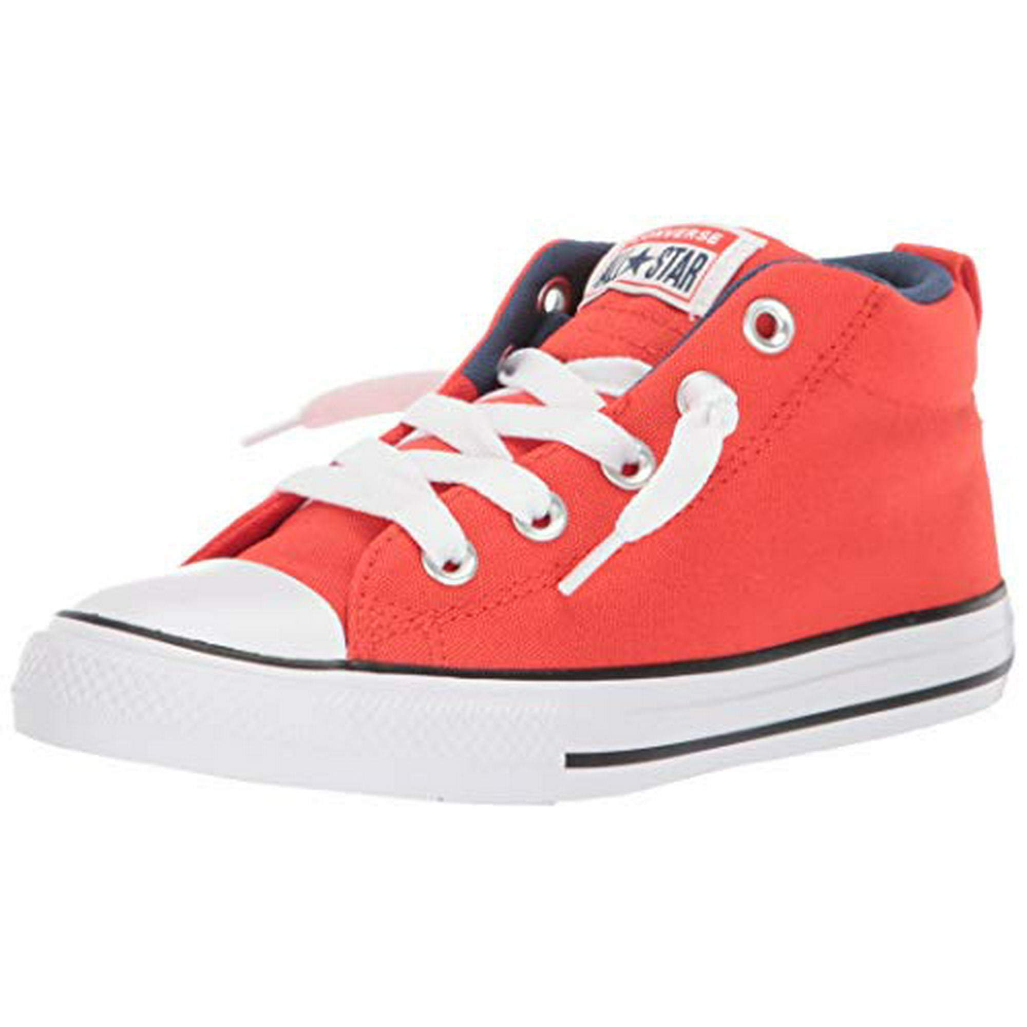 Converse Boy s Chuck Taylor All Star Street Moon Seasons Sneaker Habanero Red Navy White 3 M US Little Kid Walmart