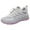 Grey, variant on NOKIO Lightweight Women'S Sport Shoes Women'S Casual Trail Shoes Women'S Casual Workout Sneakers Fashion Autumn Women Sneakers Mesh Breathable Elastic Lace Up Comfortable And Easy To Wear