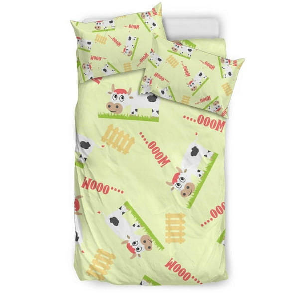 Juego de cama para vaca