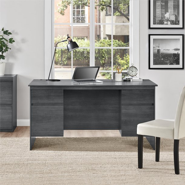 Ameriwood Home Tiverton Executive Desk, Multiple Colors