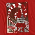 thumbnail image 2 of Beetlejuice Shake Snake Unisex Adult T-Shirt, Red, Small, 2 of 6