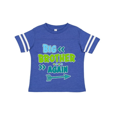 

Inktastic Big Brother Again with Arrow Gift Toddler Boy or Toddler Girl T-Shirt