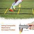 thumbnail image 6 of Agility Ladder Speed Training Equipment Speed and Agility Training Set 20 Feet 12 Rungs Agility Ladder for Football Basketball Hockey Training Athletes, 6 of 10