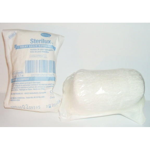 Sterilux Bulky Gauze Bandage Roll 4.5" x 4.1 yards - Sold as a Pack of 10 each
