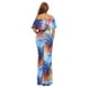 thumbnail image 1 of ABPHQTO Vestido largo con hombros descubiertos y estampado tropical para mujer, 1 of 5