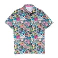 thumbnail image 3 of SCALES Tourist Peak Short Sleeve Polo White, Large, 3 of 3