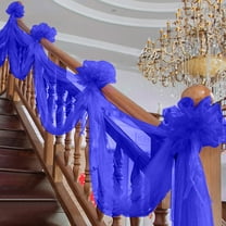 1 X Veil Clearance! Nomeni Wedding Birthday Party Decorations Bridal Shower Decorations Stair Chair Decoration Yarn 10M Packing, Home Decor Promotion Sale!