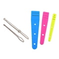 thumbnail image 1 of Paquete De 2 Enhebradores Bodkin De 2 Estilos Guías De Enhebrador Elástico Accesorios De Costura De Bricolaje Baoblaze Guías de deslizamientos elásticos, 1 of 8