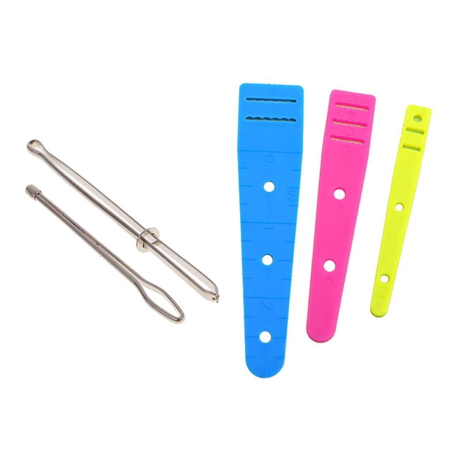 Paquete De 2 Enhebradores Bodkin De 2 Estilos Guías De Enhebrador Elástico Accesorios De Costura De Bricolaje Baoblaze Guías de deslizamientos elásticos