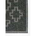 thumbnail image 2 of Momeni Hampton Area Rug 2'7" X 7'6" Runner Black HAMPOHAM-9BLK2776, 2 of 8