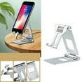 thumbnail image 2 of Foldable Cellphone Holder Tablet Cradle Angles Height Adjustable Tabletop Phone Holder, 2 of 13