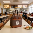 thumbnail image 1 of Dvkptbk oxford bag Cute Animals Children Teenagers Lunch Bag Lunch Box Reusable Cooler for School Pinic Travel Work, 1 of 6