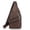 010#Brown, variant on Crossbody Bag Men's Shoulder Bag Vintage Leather Vertical Hand Business Men's Casual Leather Bag Satchel Bag For Men Gift For Father /Anniversary Outdoor & Office Supplies