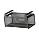 thumbnail image 5 of Soporte para pañuelos de cocina, colgador de rollos de papel de hierro, multifunción, para toallas de papel Negro horizontal, 5 of 9