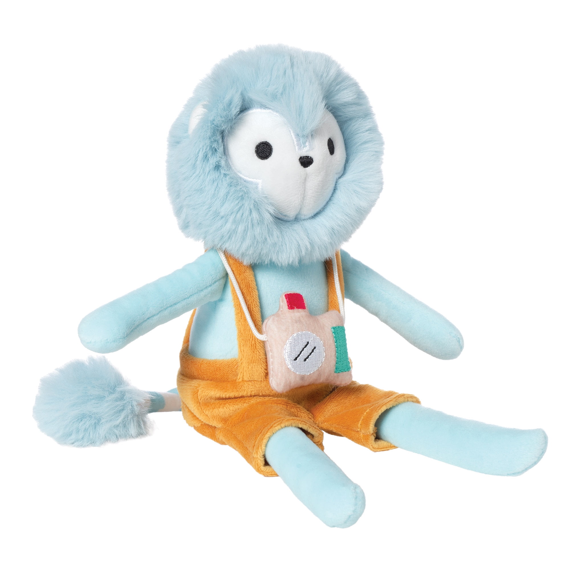 Manhattan Toy Natural Historian Stuffed Animal Lemur with Sewn on Camera 