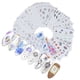 thumbnail image 5 of 40 piezas marca de agua pegatina para uñas impresión en color calcomanías para uñas conjunto de decoraciones de manicura, 5 of 7