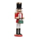 thumbnail image 2 of Adorno de soldado cascanueces de madera, títere para fiesta de , figura de cascanueces para escritorio de oficina, repisa de sala de estar, 2 of 9