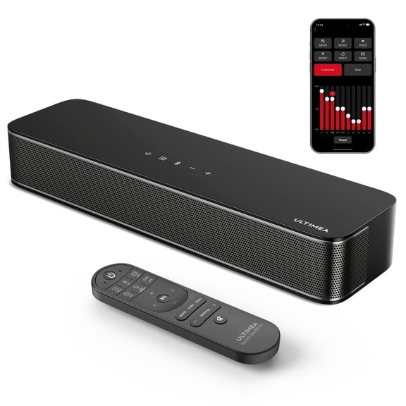 General 2.1ch Sound Bar for TV, APP Control, Peak Power 120W, All-in-one PC Sound Bar for Game, Built-in Subwoofer, BT 5.3 TV Sound Bar Speakers