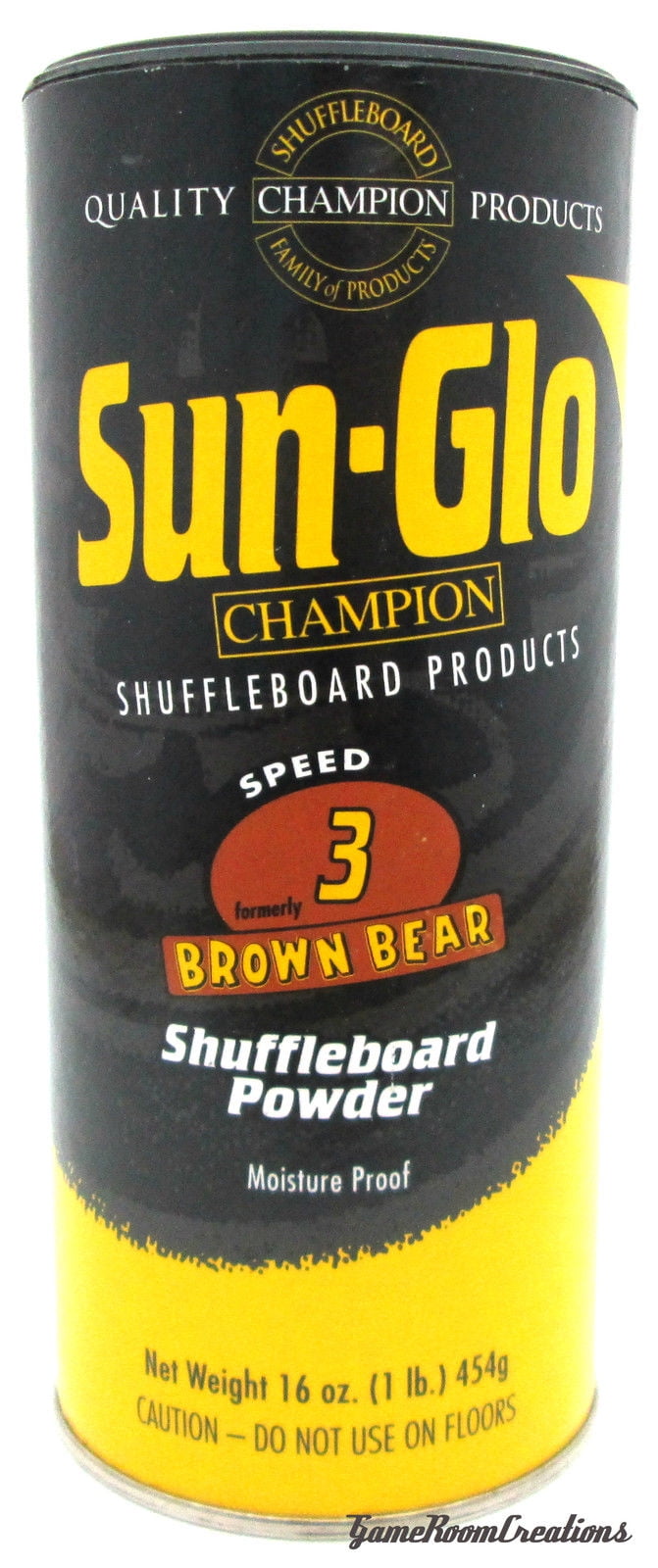 SunGlo 3 Speed Shuffleboard Powder Wax 1 Pack Sunglo Shuffle Board