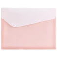 thumbnail image 4 of File Folders Letter Size File Jackets Organizer Plastic Envelope Flat Document Holder with Snap Button Closure, 4 of 5