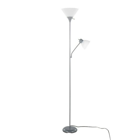 LumiSource Dual Pix 72" Metal Floor Lamp