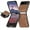 Brown, variant on CCSmaller for Motorola Razr 2023 Case, Retro PU Leather Slim Protective Cover Support Charge Wirelessly Phone Case for Moto Razr 40 FFG Blue
