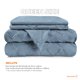 thumbnail image 4 of Juego de Funda para Edredon Duvet Dreamlab, Tamaño Queen, Color Azul Mezclilla, 3 Piezas, 4 of 9