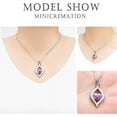 thumbnail image 3 of Cremation Jewelry for Ashes The Eye of My Heart Keepsake Urn Pendant Necklace for Ashes Memorial Locket for Women Men, 3 of 5